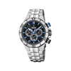 Festina Watch Black Blue Chrono Bike Stainless Steel F20448-5