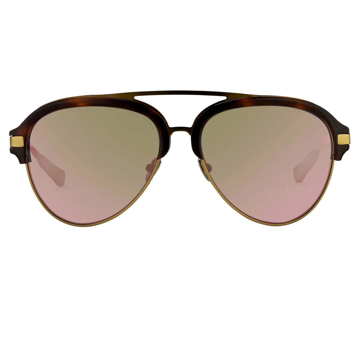 Kris Van Assche Sunglasses Bronze and Red Revo KVA74C5SUN
