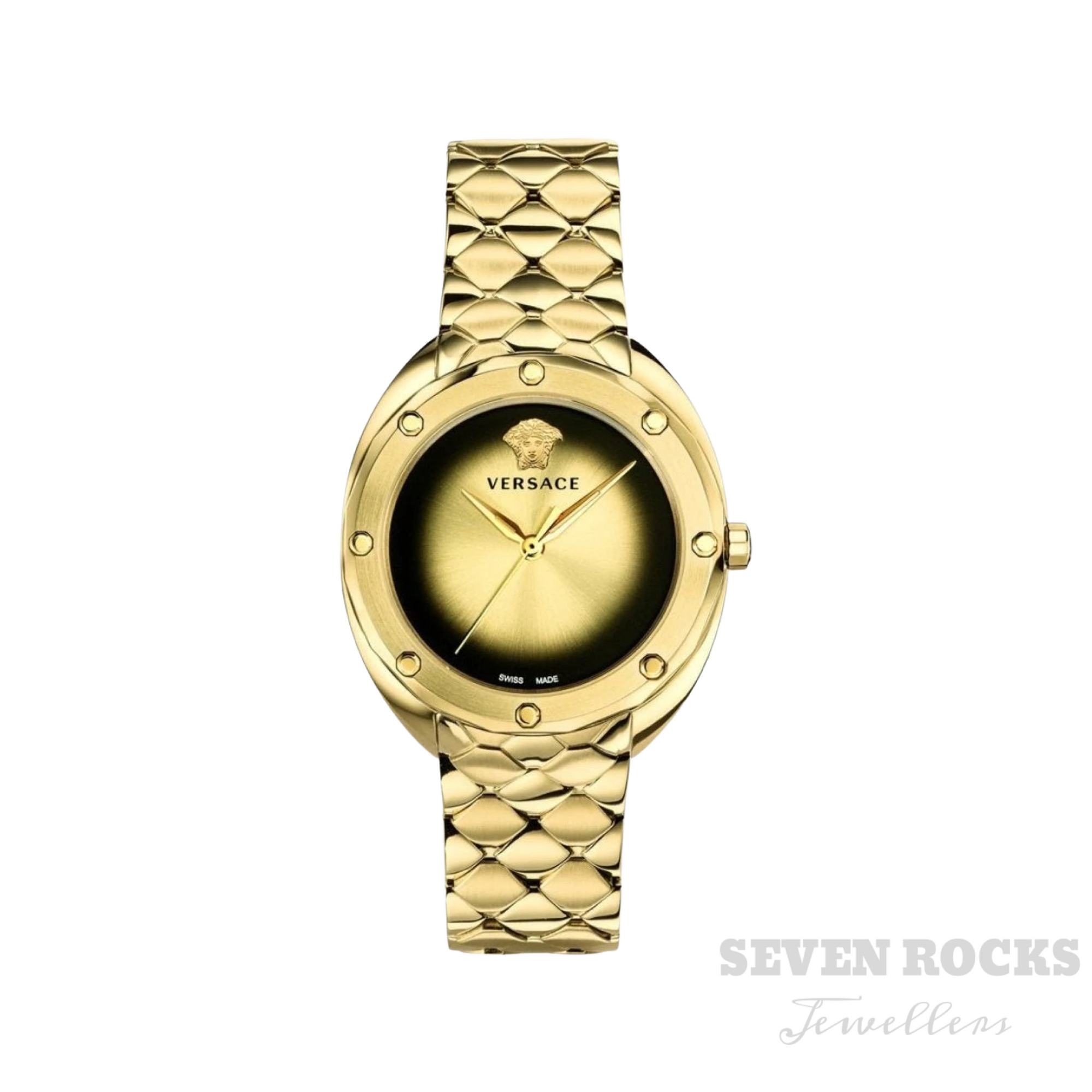 Versace Ladies Watch Shadov Gold VEBM00618