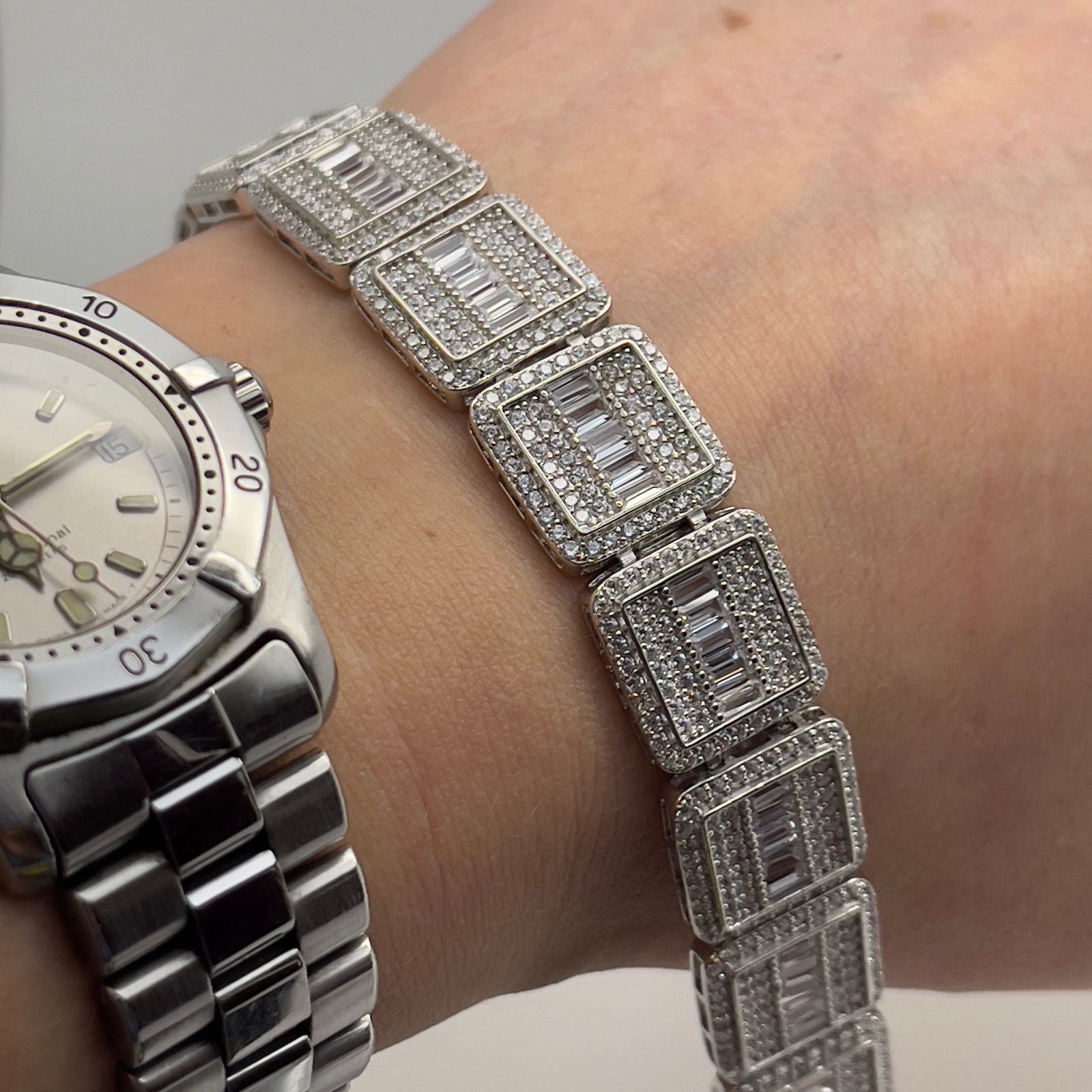 Baguette Square Bracelet