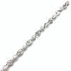 Frost White Gold Iced  Chain