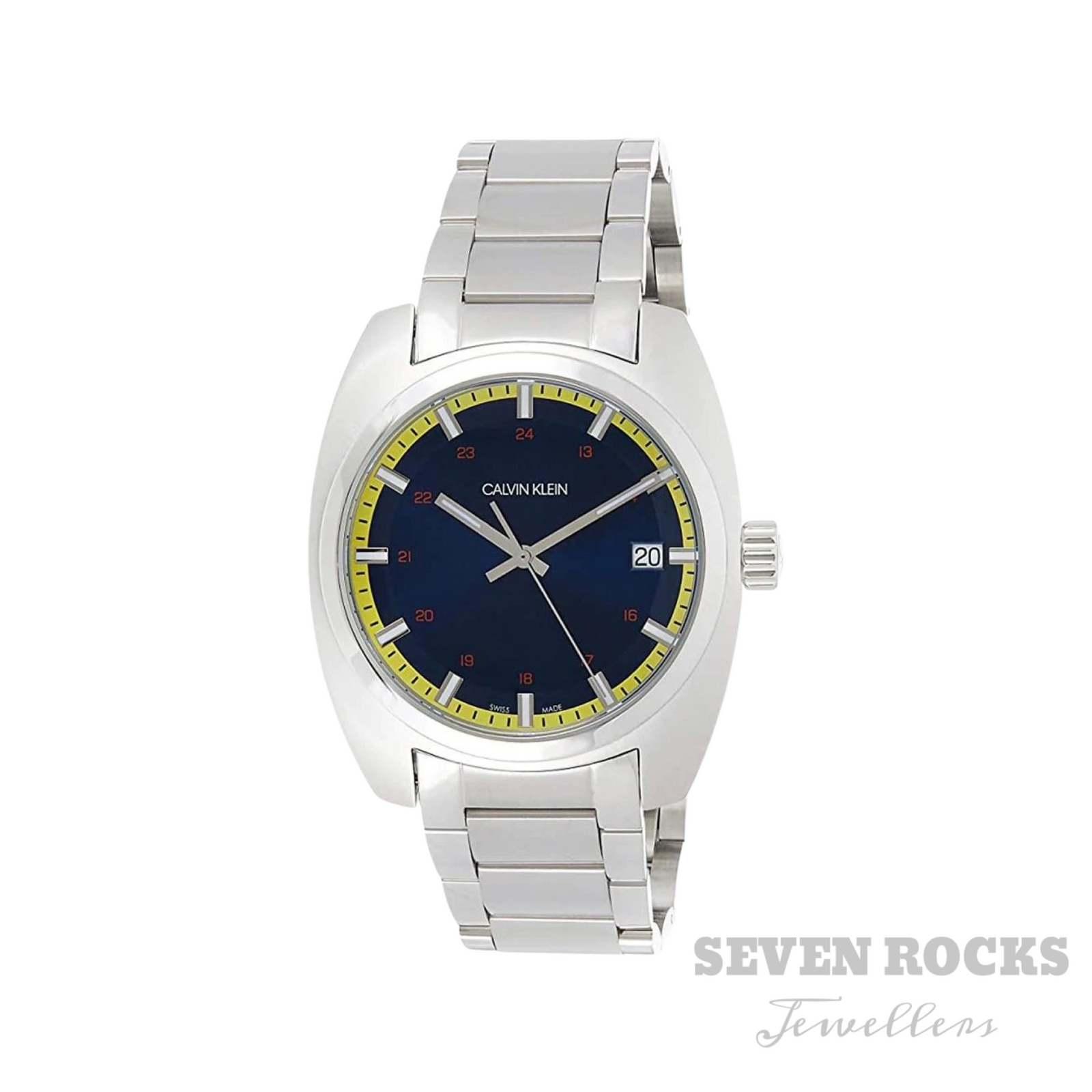 Calvin Klein Men's Achieve Watch Blue Stainless Steel K8W3114N