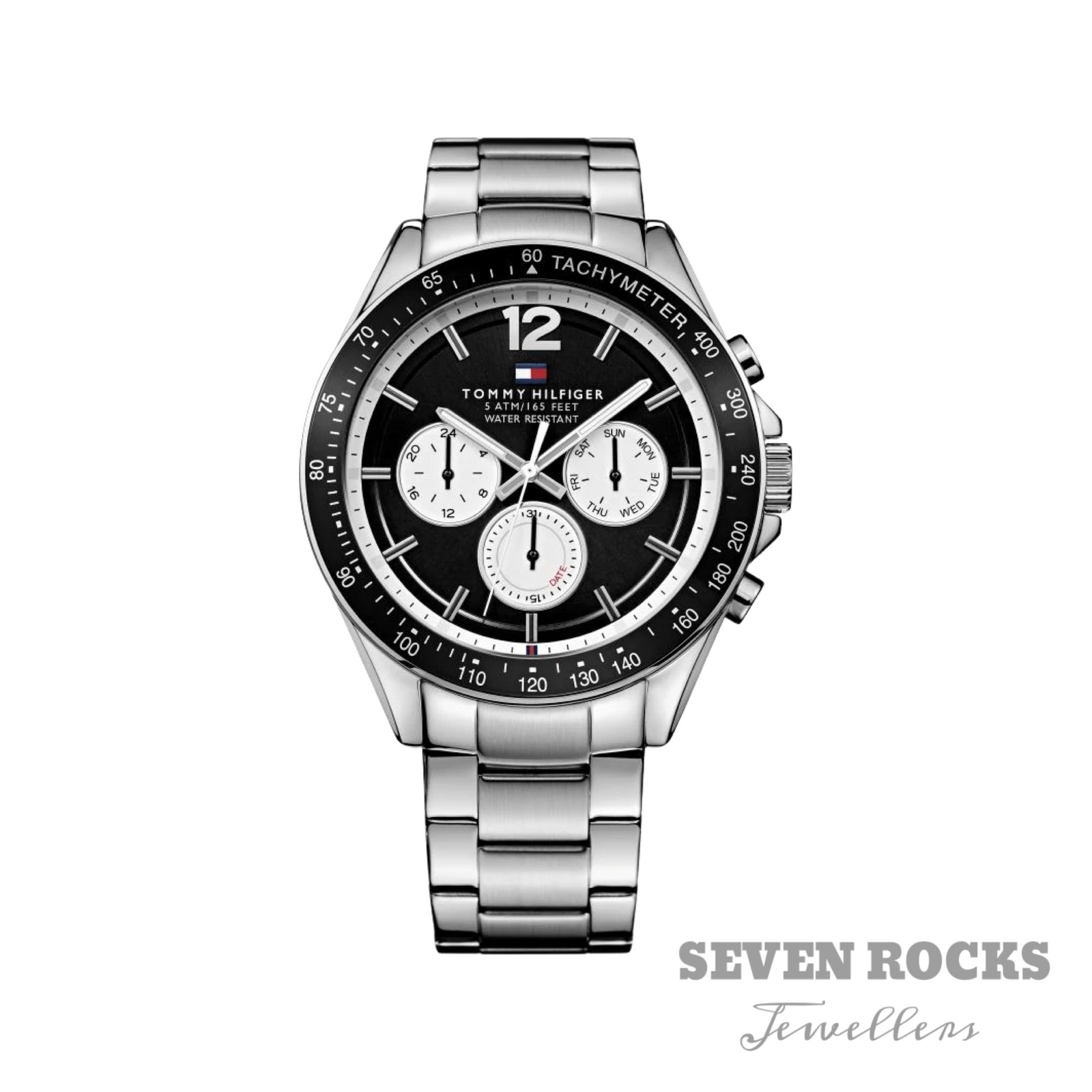 Tommy Hilfiger Men's Watch Chronograph Luke Black 1791120