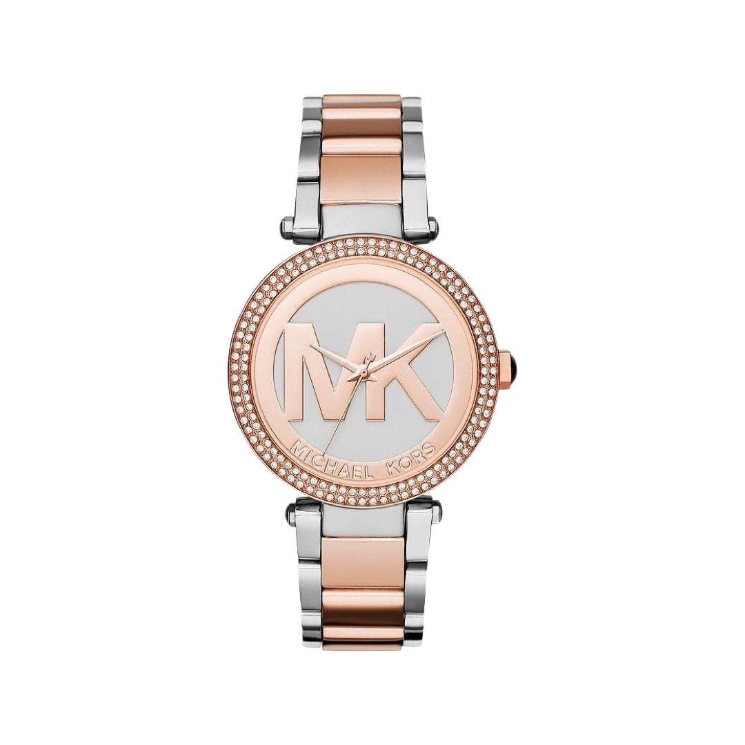 Michael Kors Ladies Watch Parker Two Tone MK6314