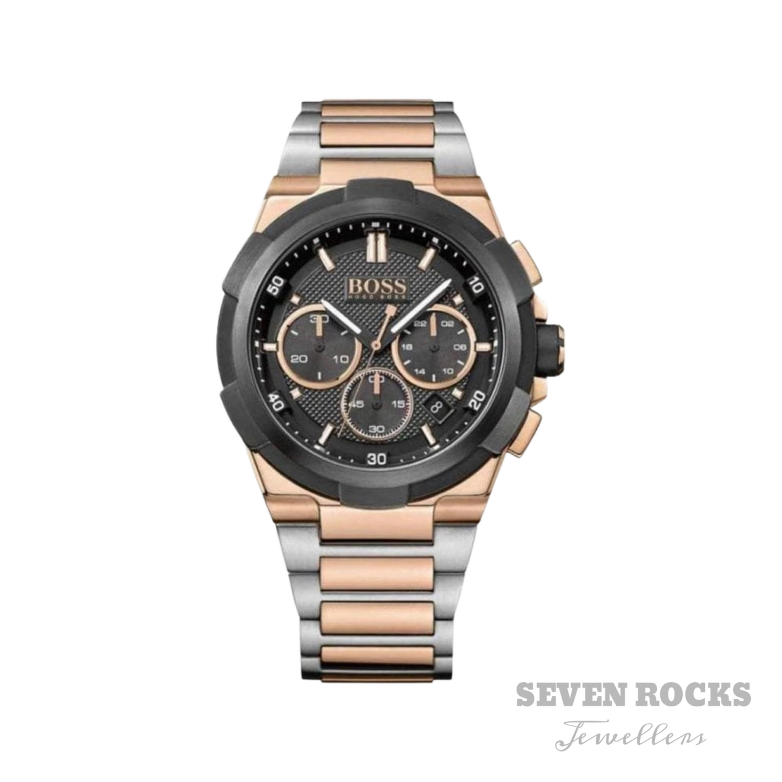 Hugo Boss Men's Watch Chronograph Supernova Two Tone HB1513358