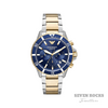 Emporio Armani Men's Chronograph Diver Watch Blue AR11362