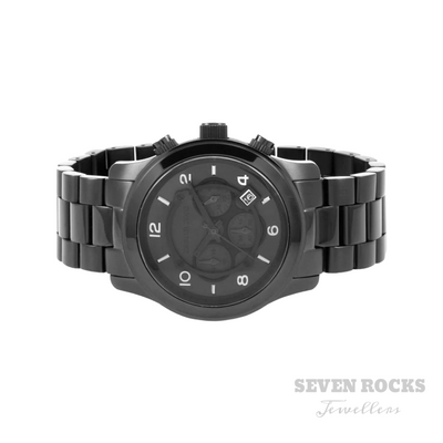 Michael Kors Watch Runway Chronograph Black MK8157