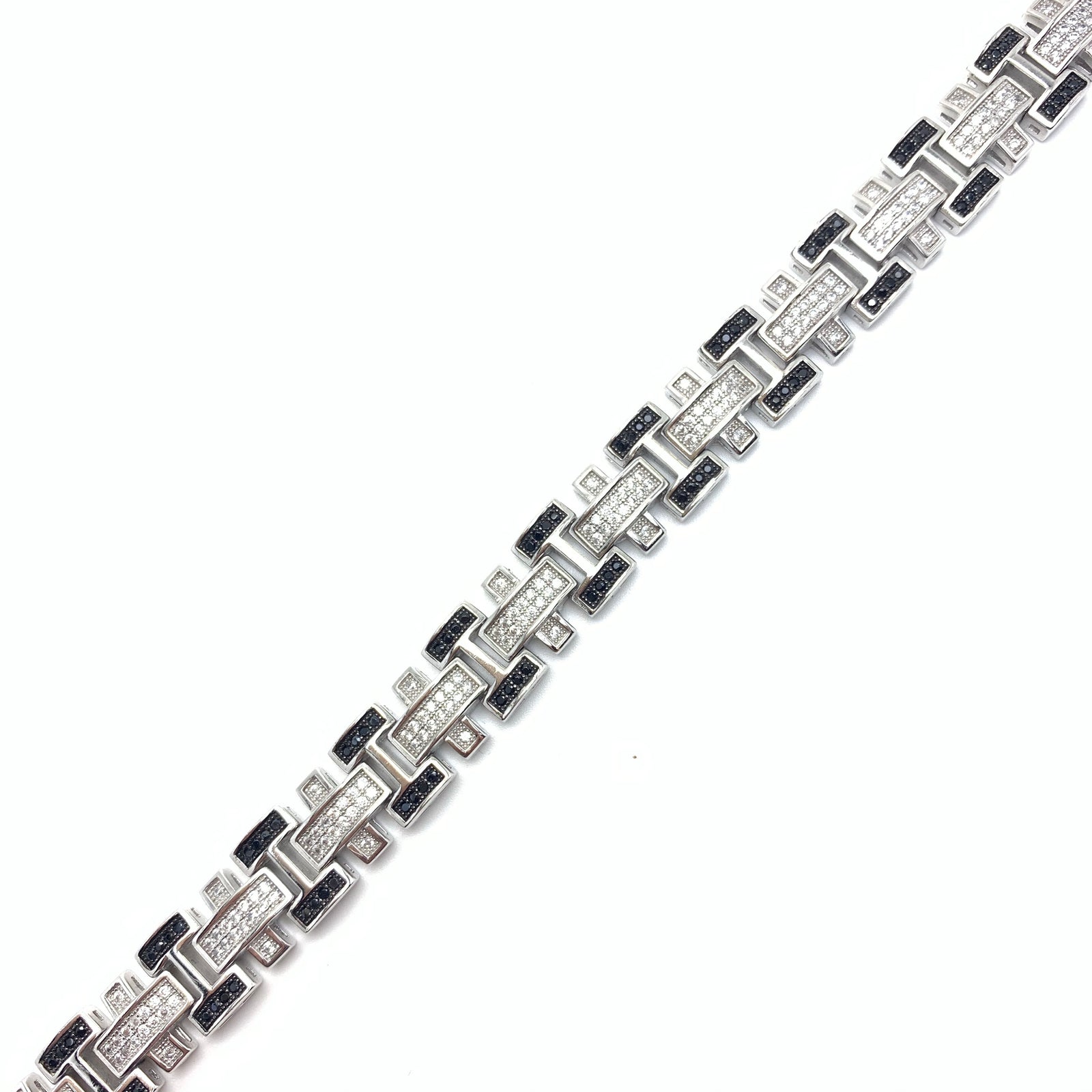 Men’s Bracelet Black /White 01