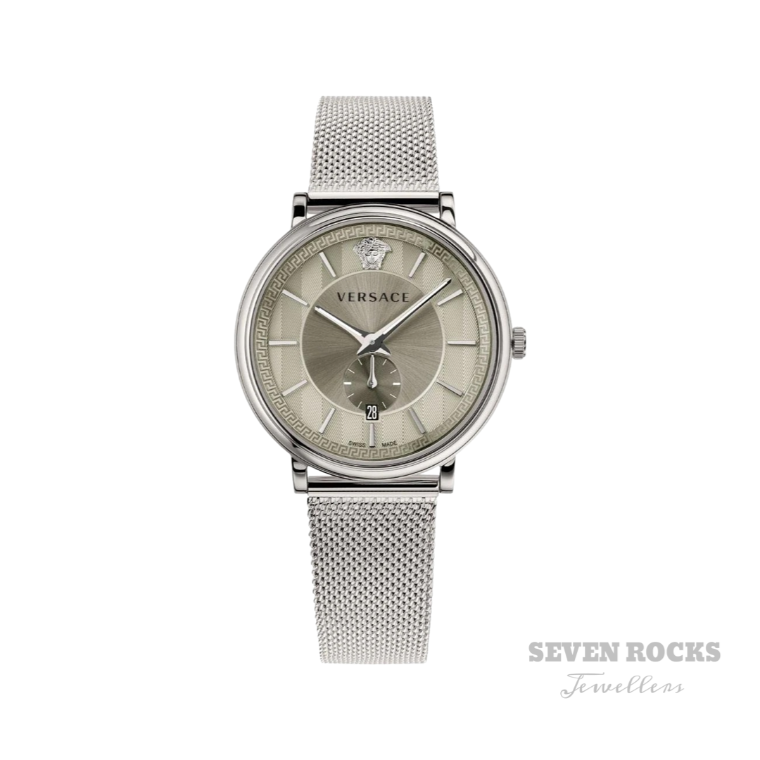 Versace V-Circle Small Seconds Silver VBQ060017