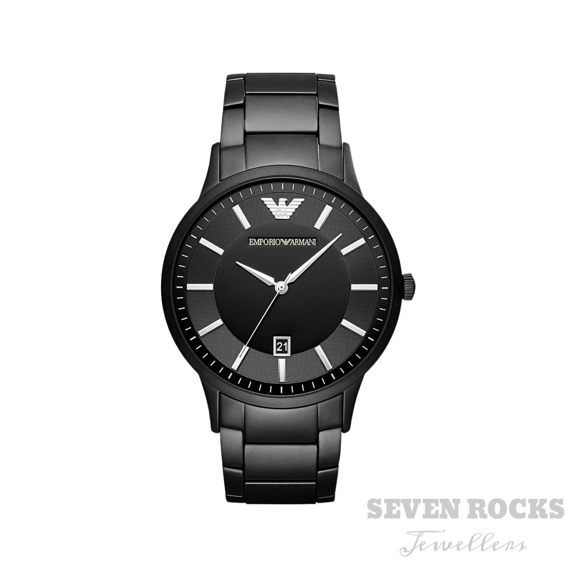 Emporio Armani Men's Luigi Watch Black PVD AR11079