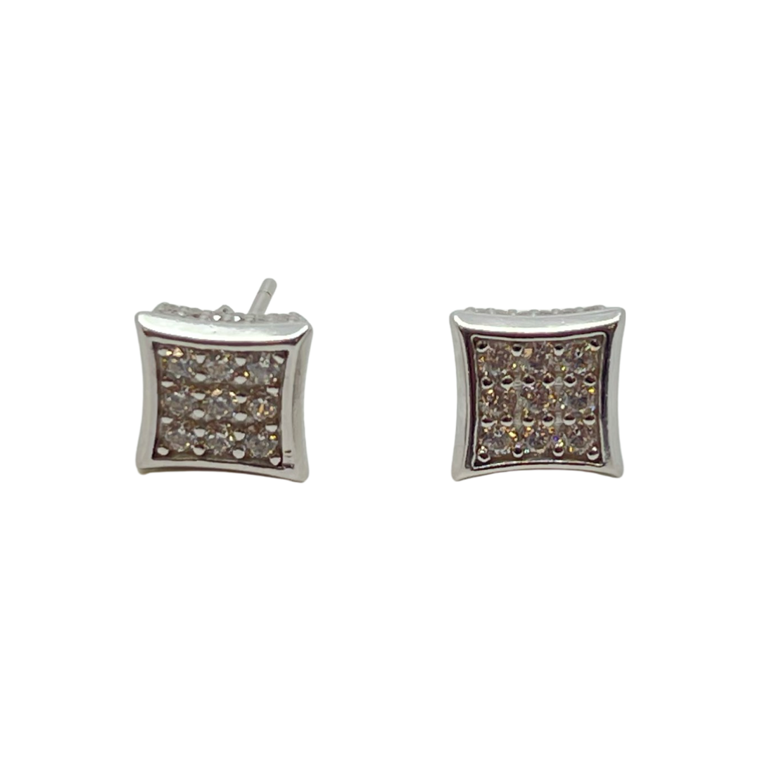 Bling Square Earrings ECZ8100