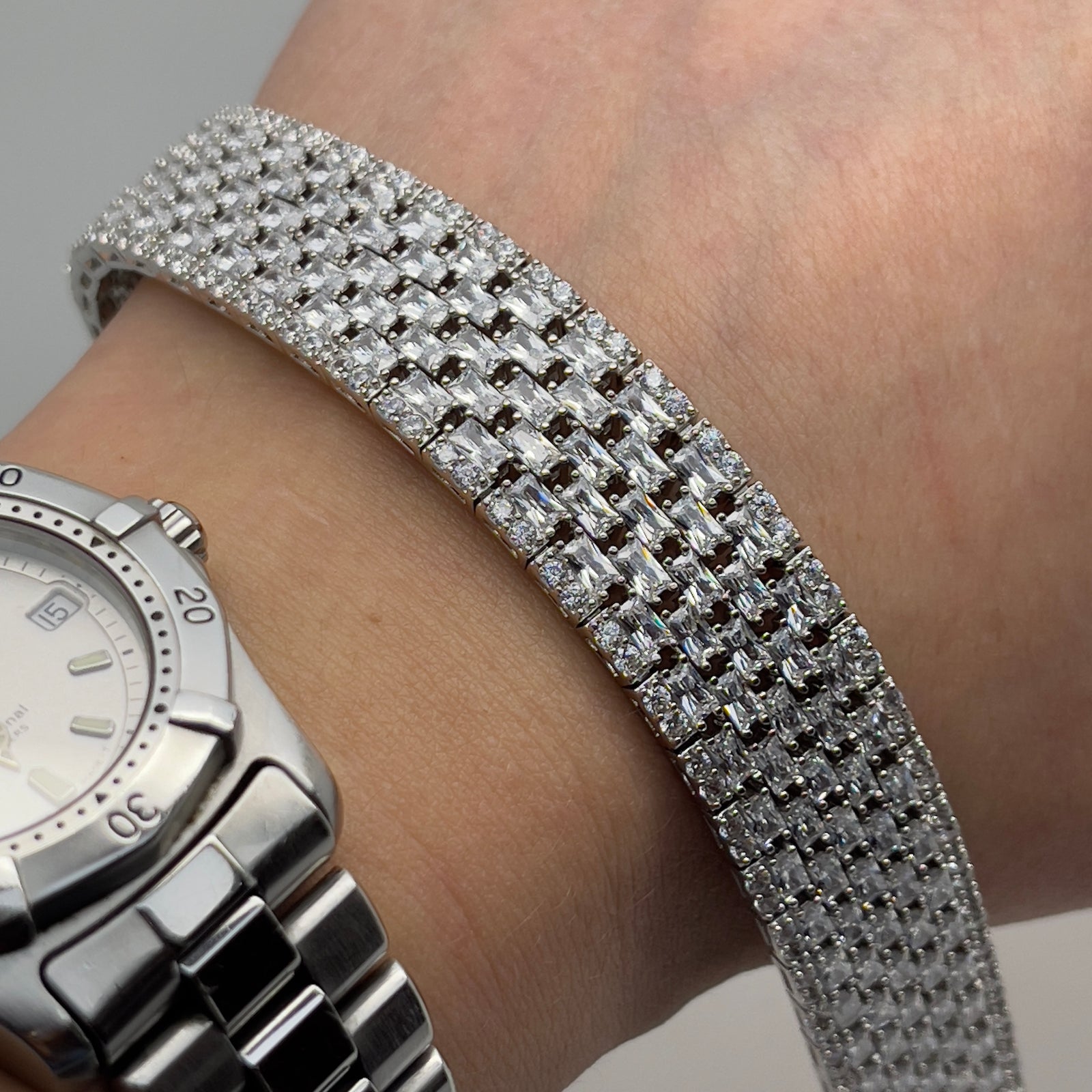 Baguette Drip Bracelet