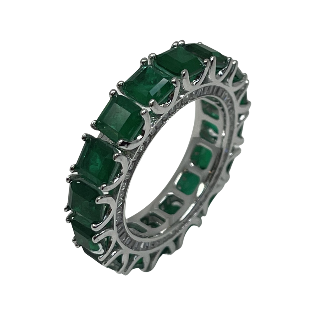 Emerald Eternity Ring