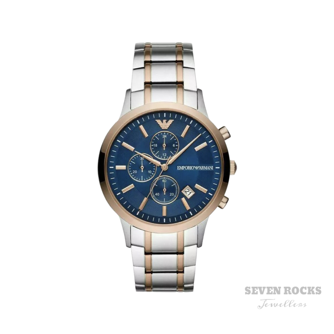 Emporio Armani Men's Watch Two Tone AR80025