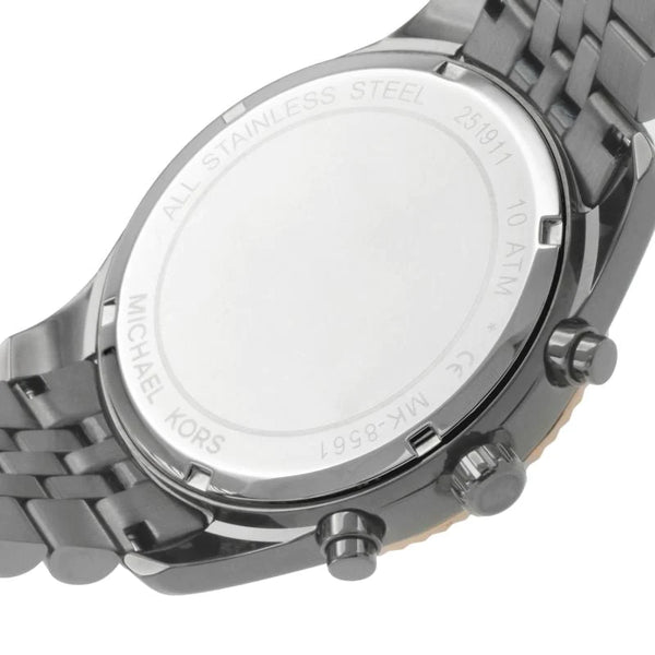 Michael Kors Watch Lexington Chronograph Dark Two Tone MK8561 - Seven Rocks