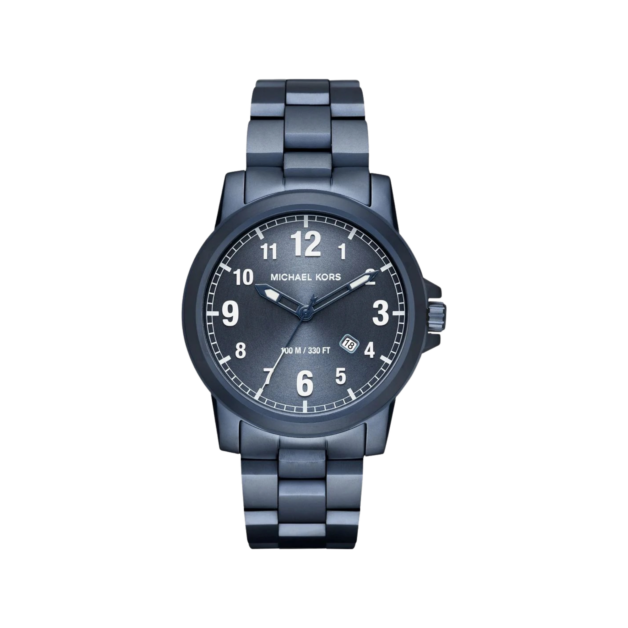 Michael Kors Watch Paxton Navy Titanium MK8533 Seven Rocks