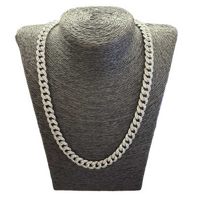 Baguette Cuban Chain 22”inches 10mm