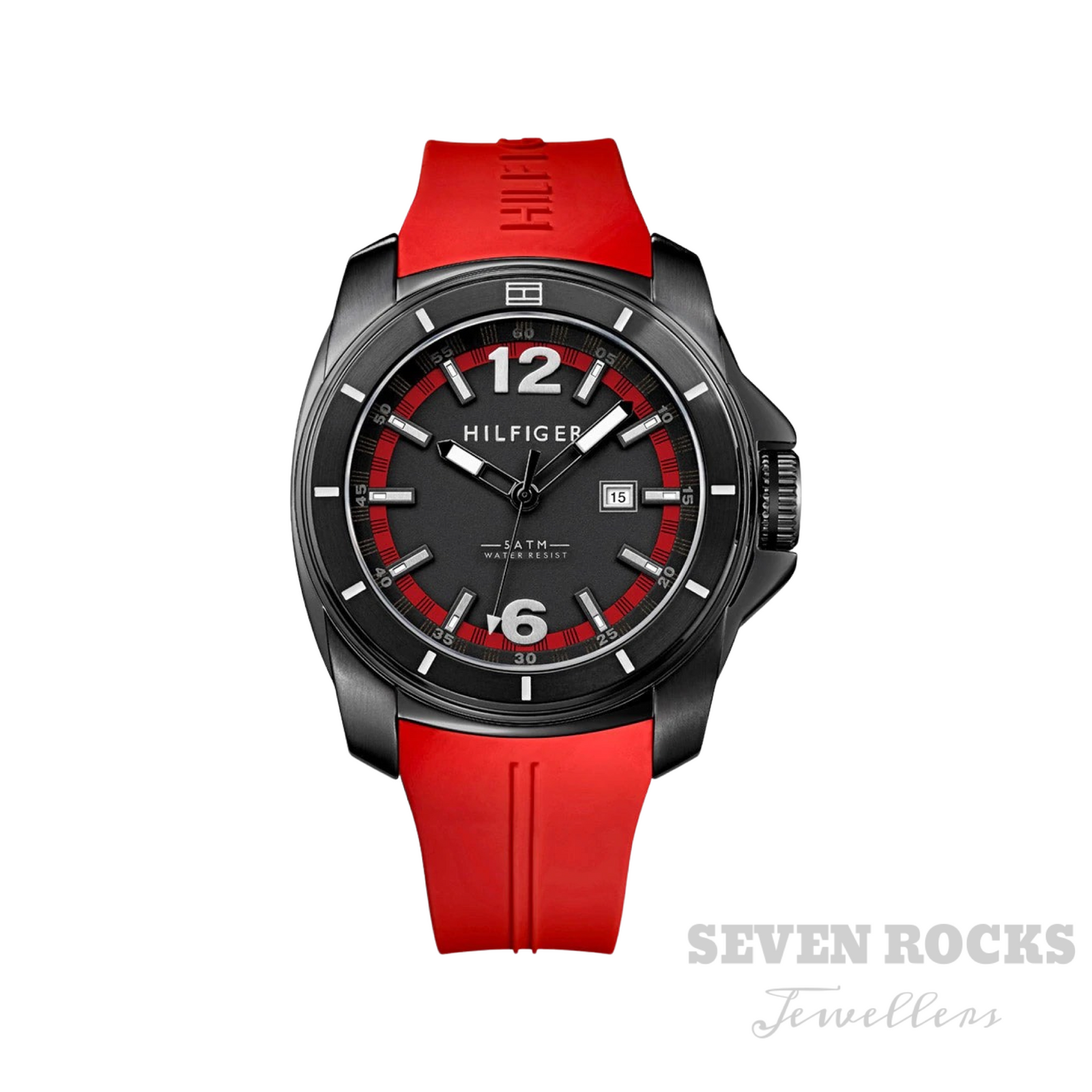 Tommy Hilfiger Men's Watch Windsurf Red 1791112