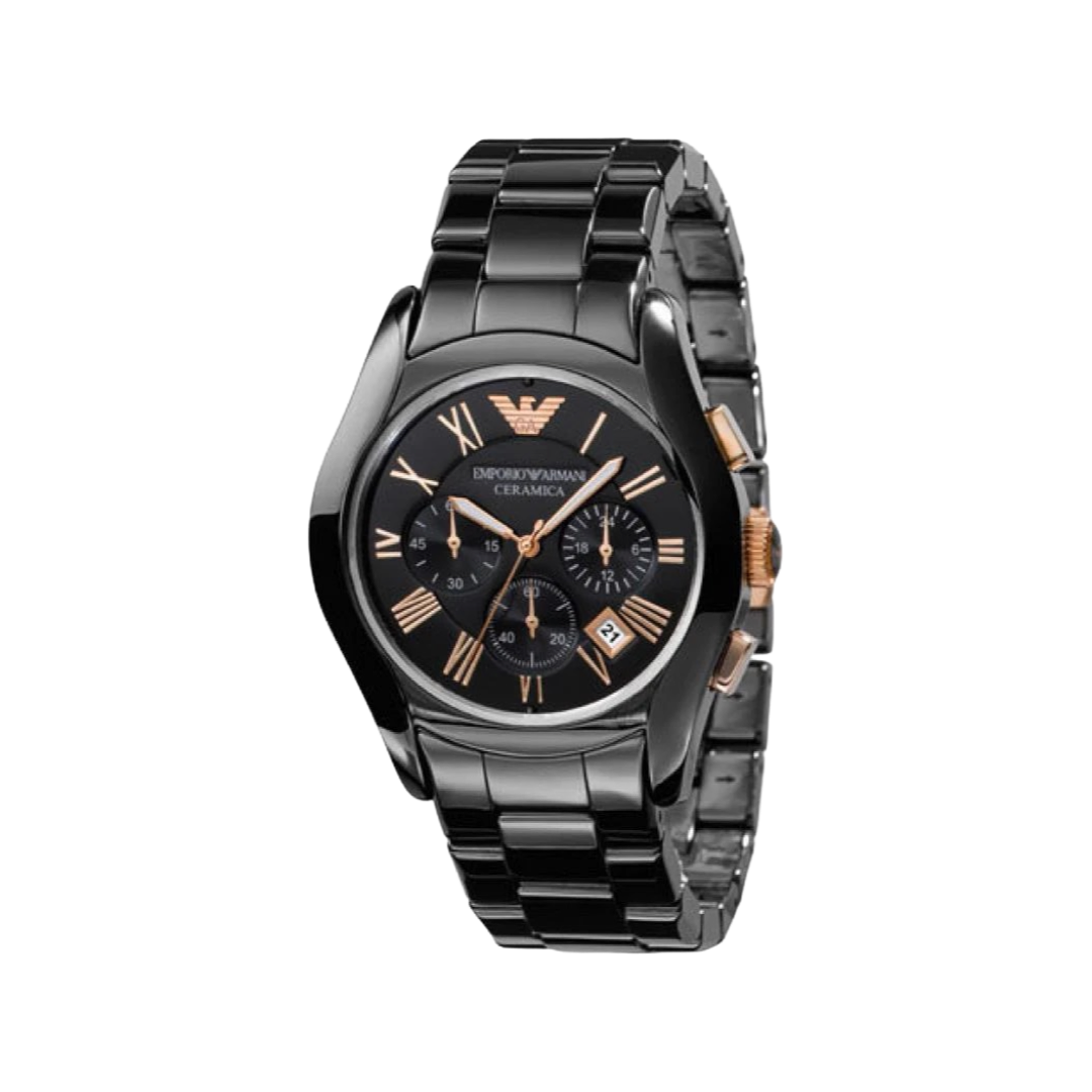 Emporio Armani Men's Valente Chronograph Watch Ceramic AR1410