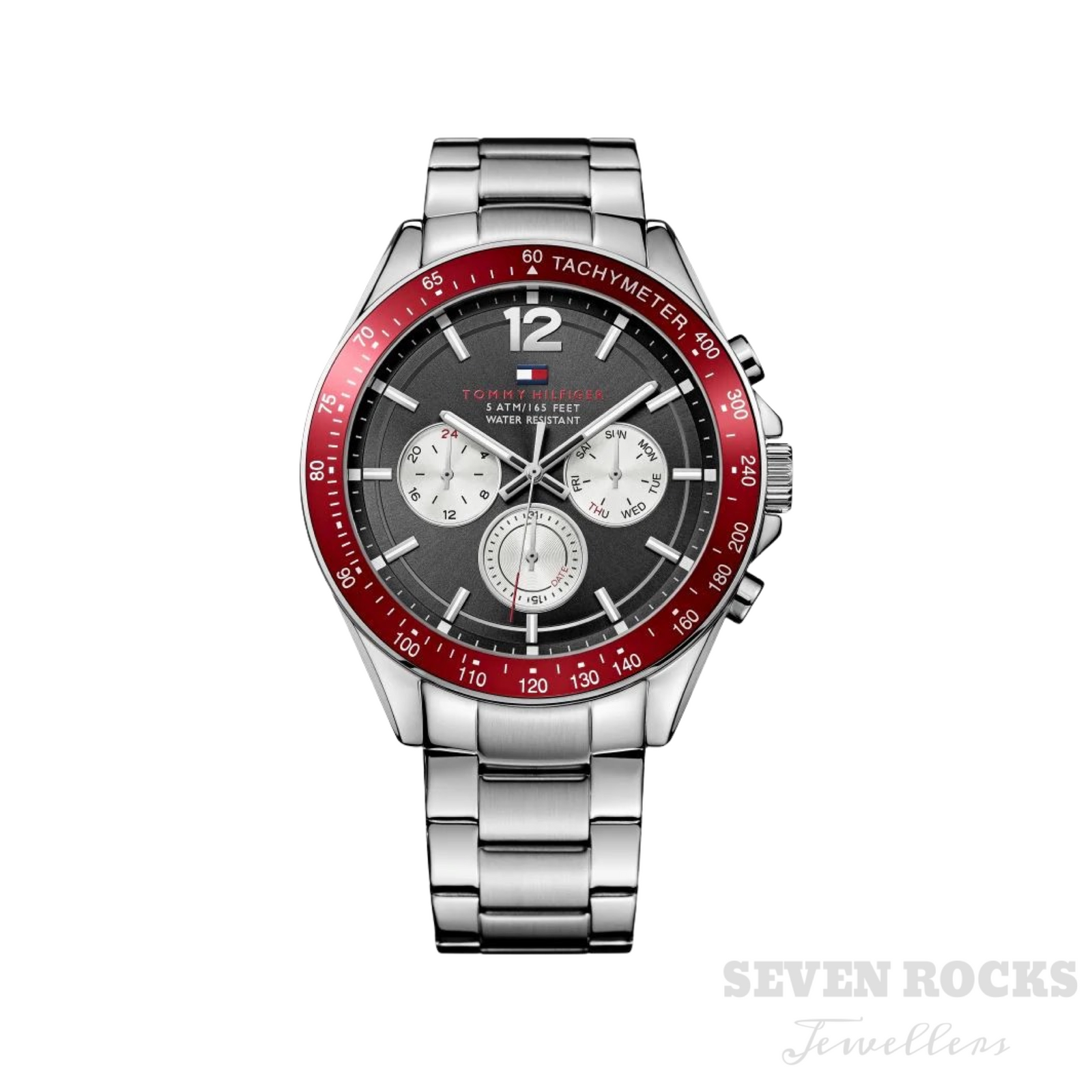 Tommy Hilfiger Men's Watch Chronograph Luke Grey 1791122