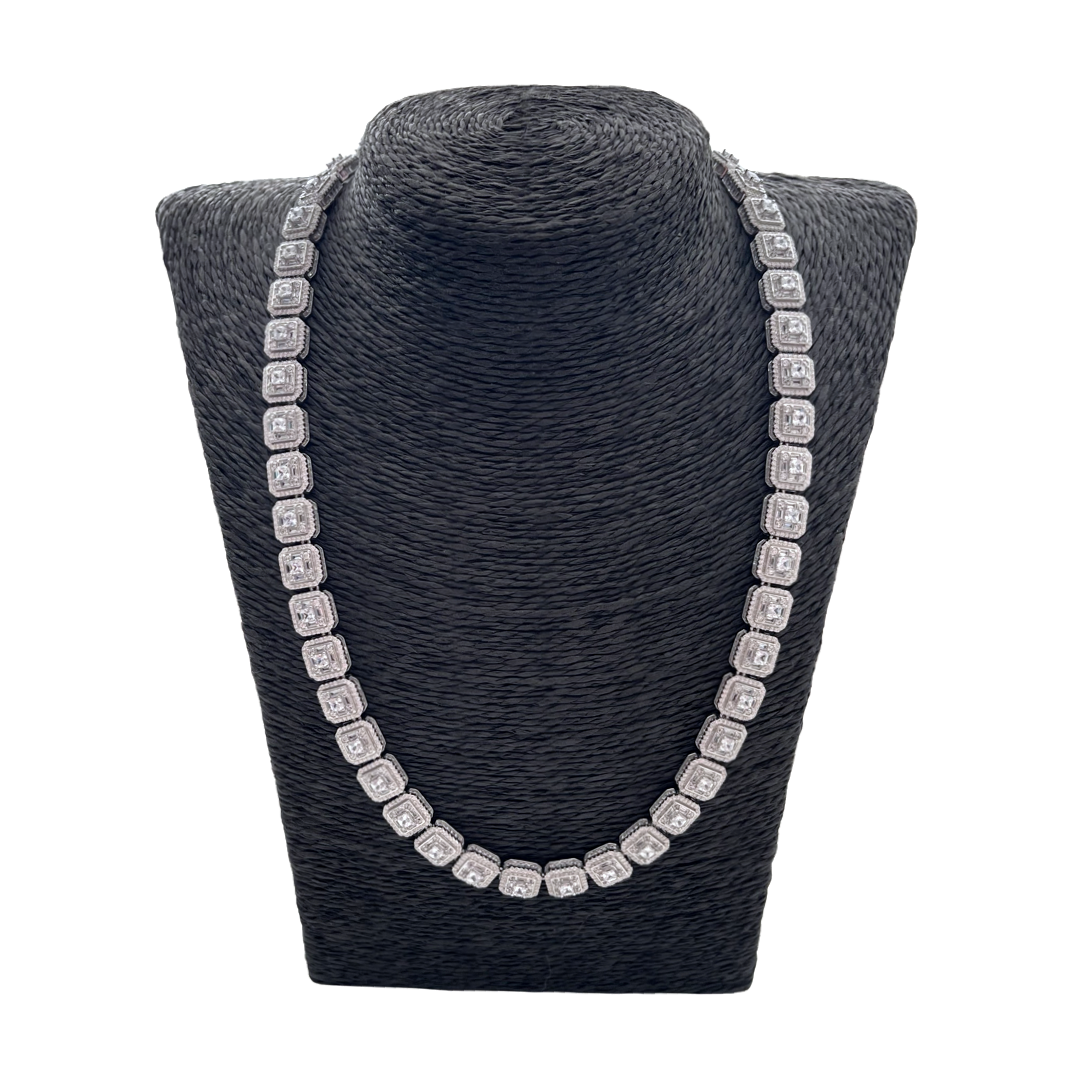 Clustered Tennis Chain 20” inches