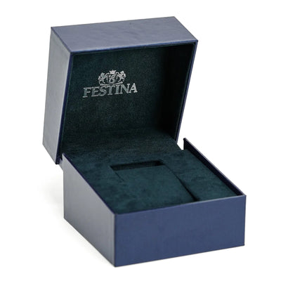 Festina Watch Black Blue Chrono Bike Stainless Steel F20448-5