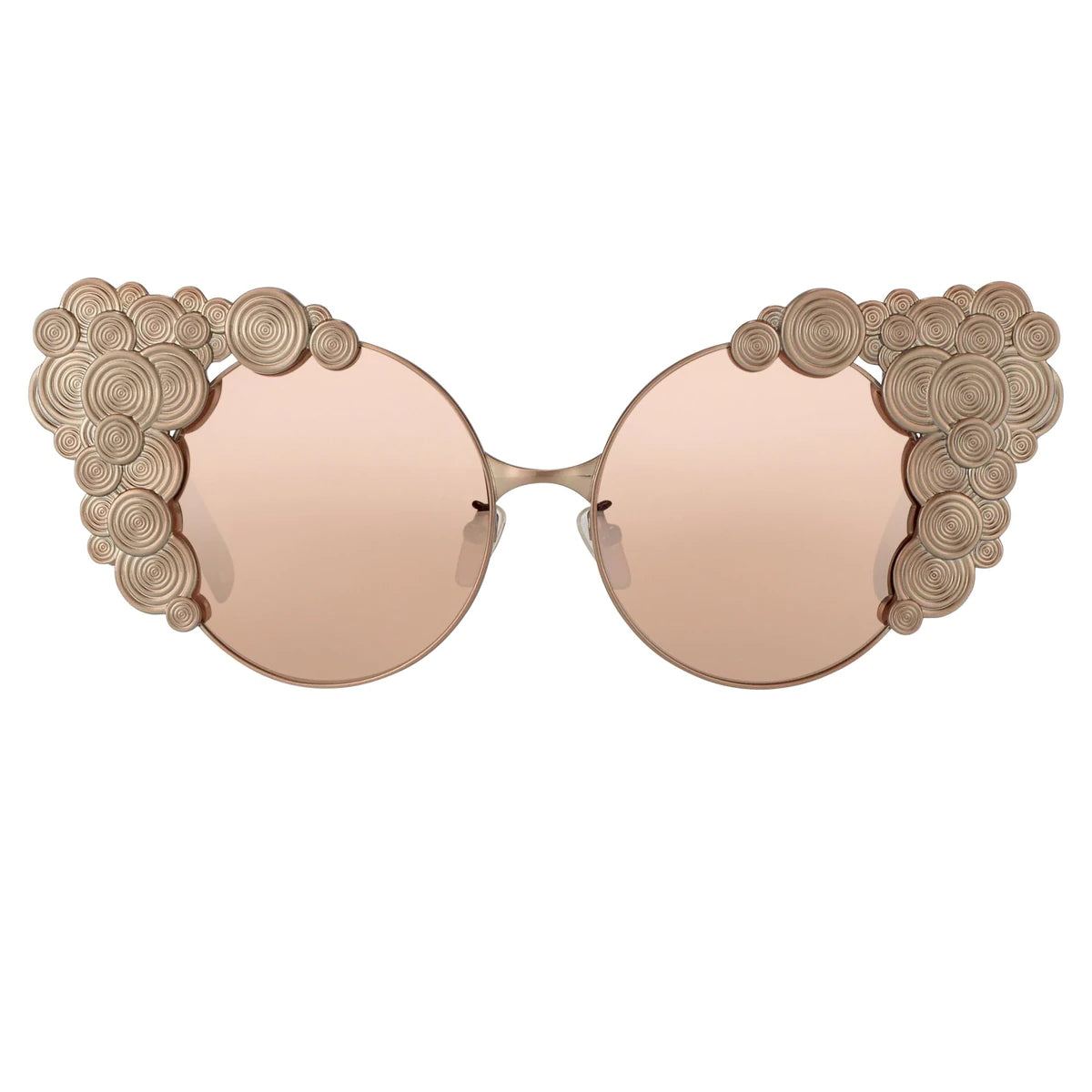 Khaleda And Fahad Sunglasses Cat Eyes Rose Gold KR2C3SUN