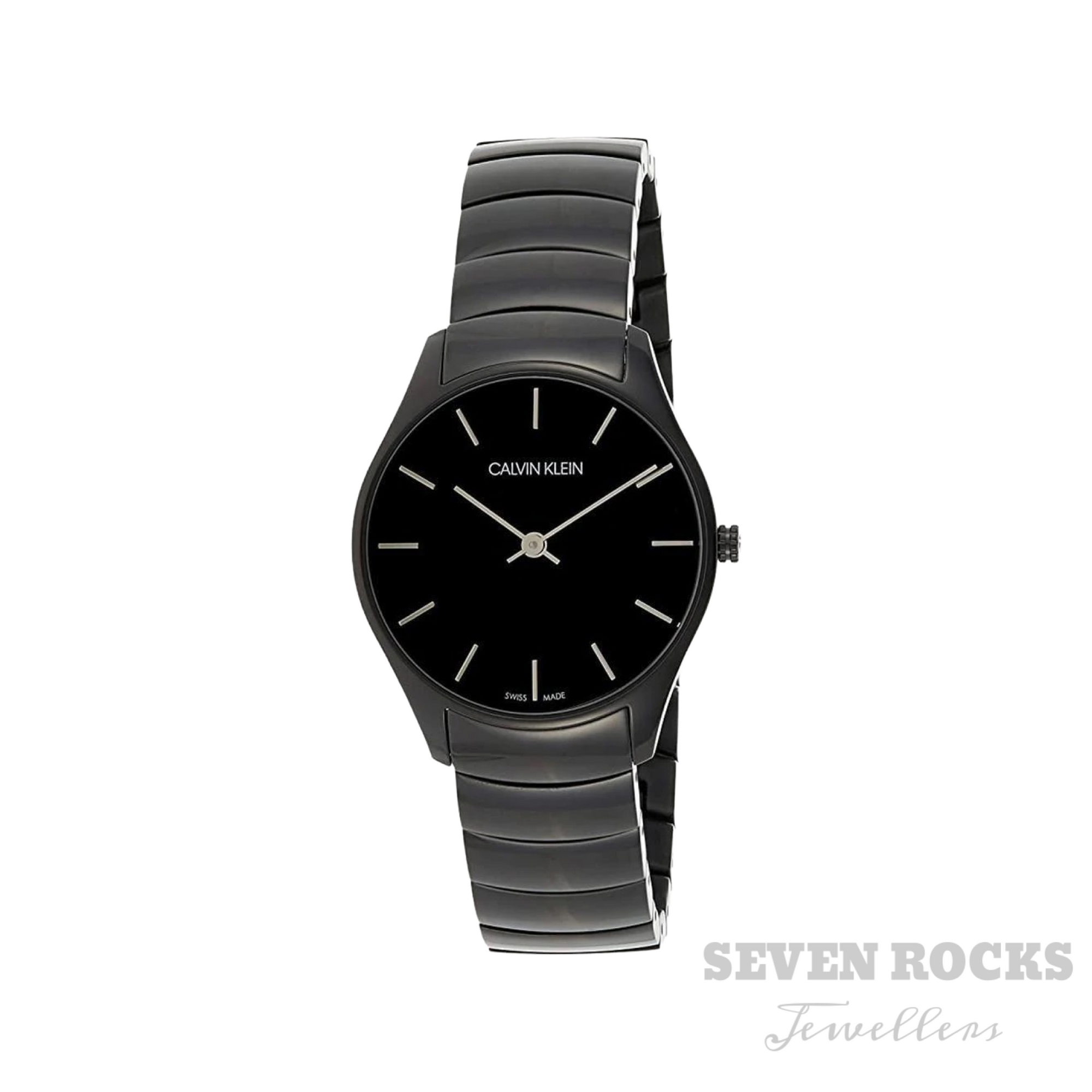 Calvin Klein Unisex Classic Watch 38MM Black Stainless Steel K4D21441