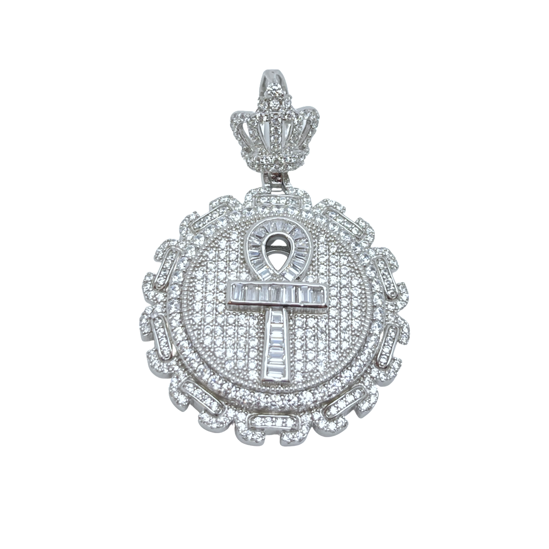 Ankh Crown Pendant