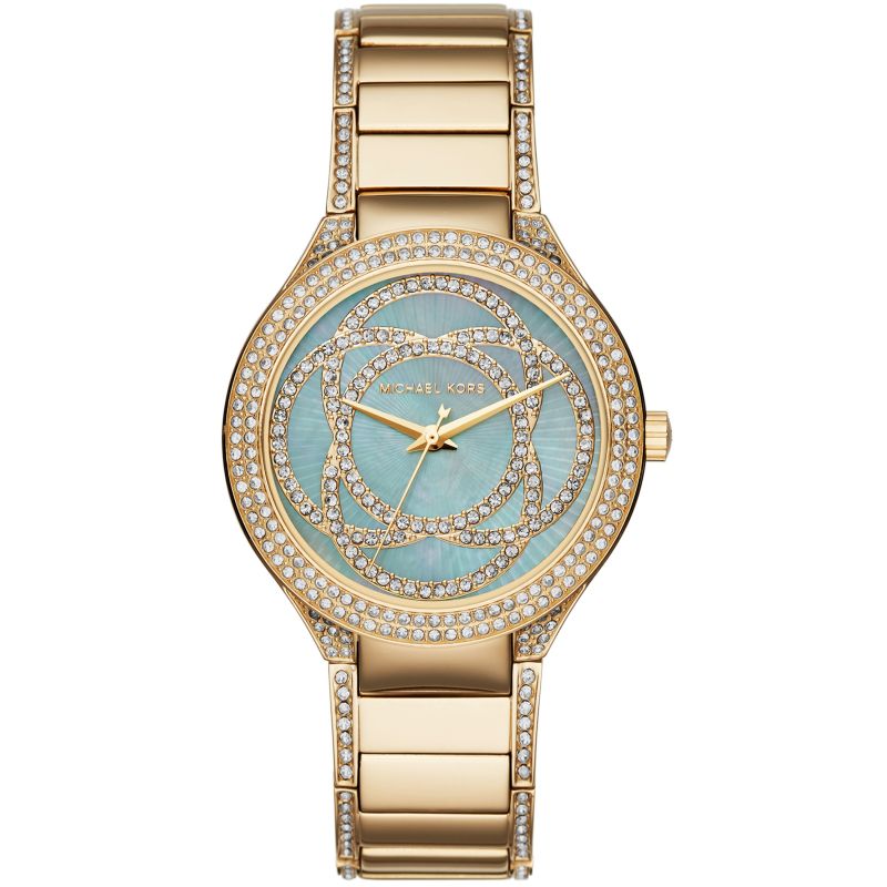 Michael Kors Ladies Watch Kerry Gold MK3481