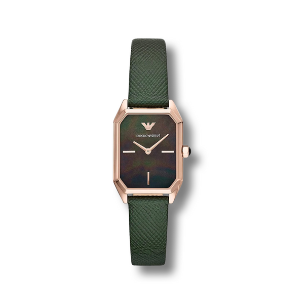 Emporio Armani Ladies Watch Gioia Green AR11149