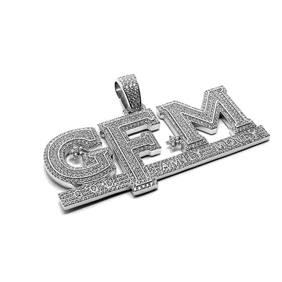 God Family Silver Money Pendant (Large)