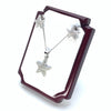 Iced Starfish Set Necklace & Earrings