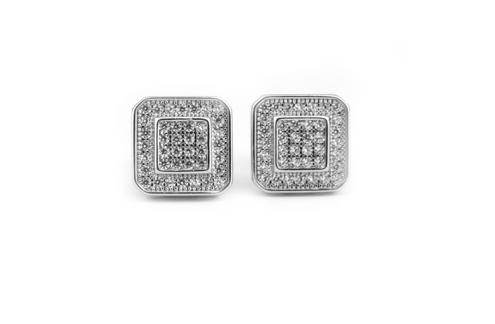 Square Icy Earrings