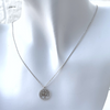 White Gold Life Tree Necklace
