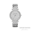 Michael Kors Ladies Watch Darci Silver Pave MK3437