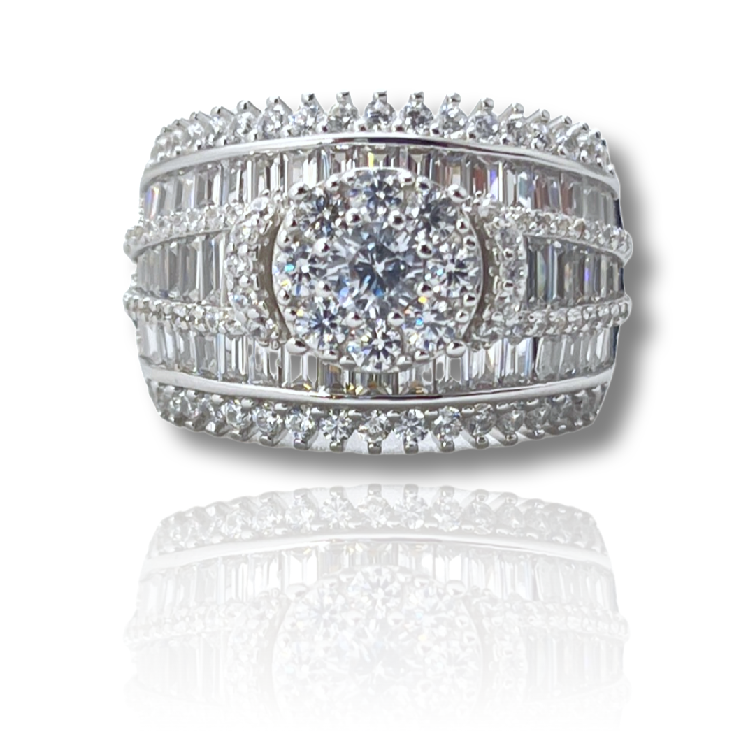 Baguette Cocktail Ring