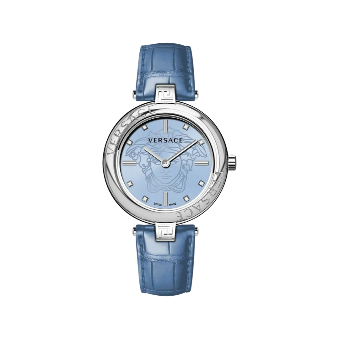 Versace Watch New Lady 38mm Blue VE2J00121