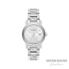 Burberry Watch The City Engraved Checked Steel BU9037