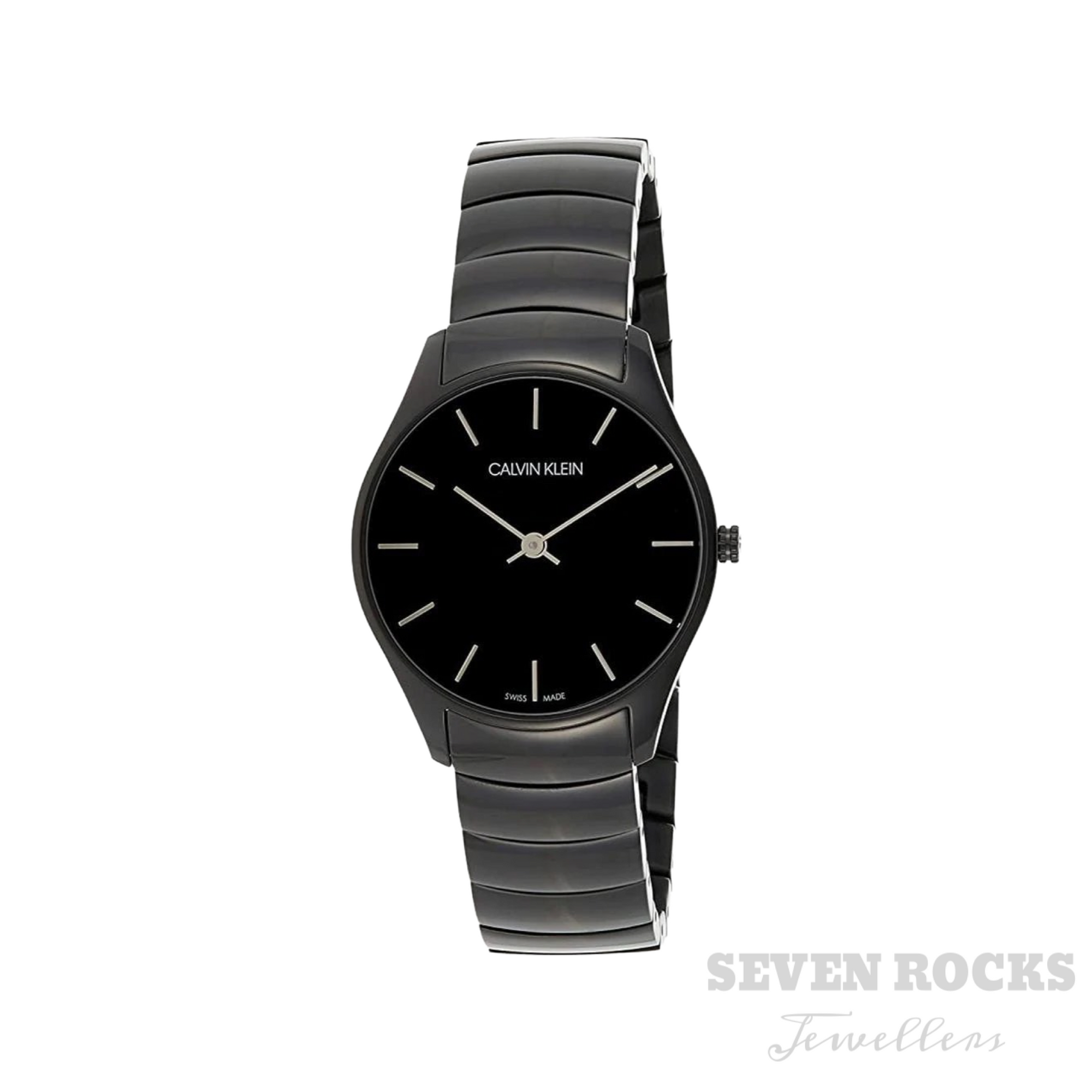 Calvin Klein Ladies Classic Watch 32MM Black Stainless Steel K4D22441