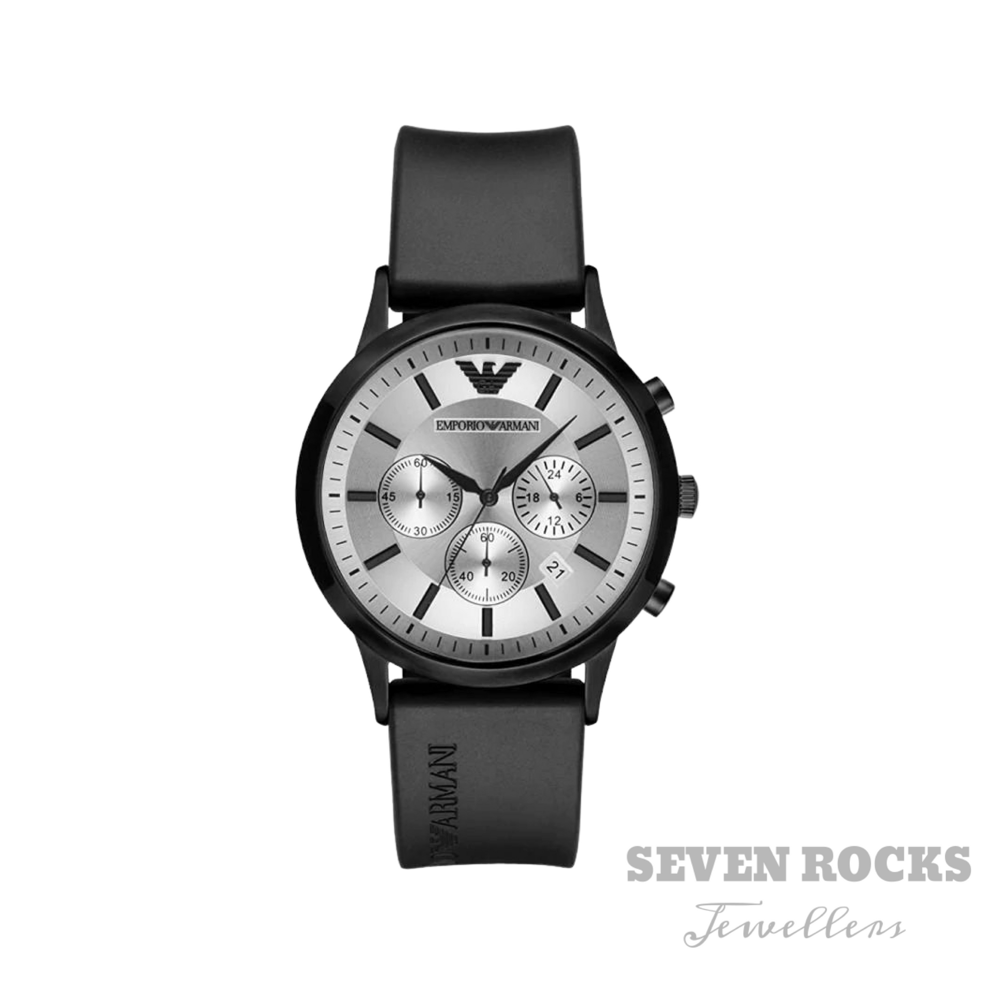 Emporio Armani Men's Luigi Chronograph Watch Black PVD AR11048