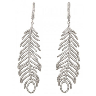 Leaf 925 Silver Earrings