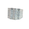 White Gold Iced Championship Ring