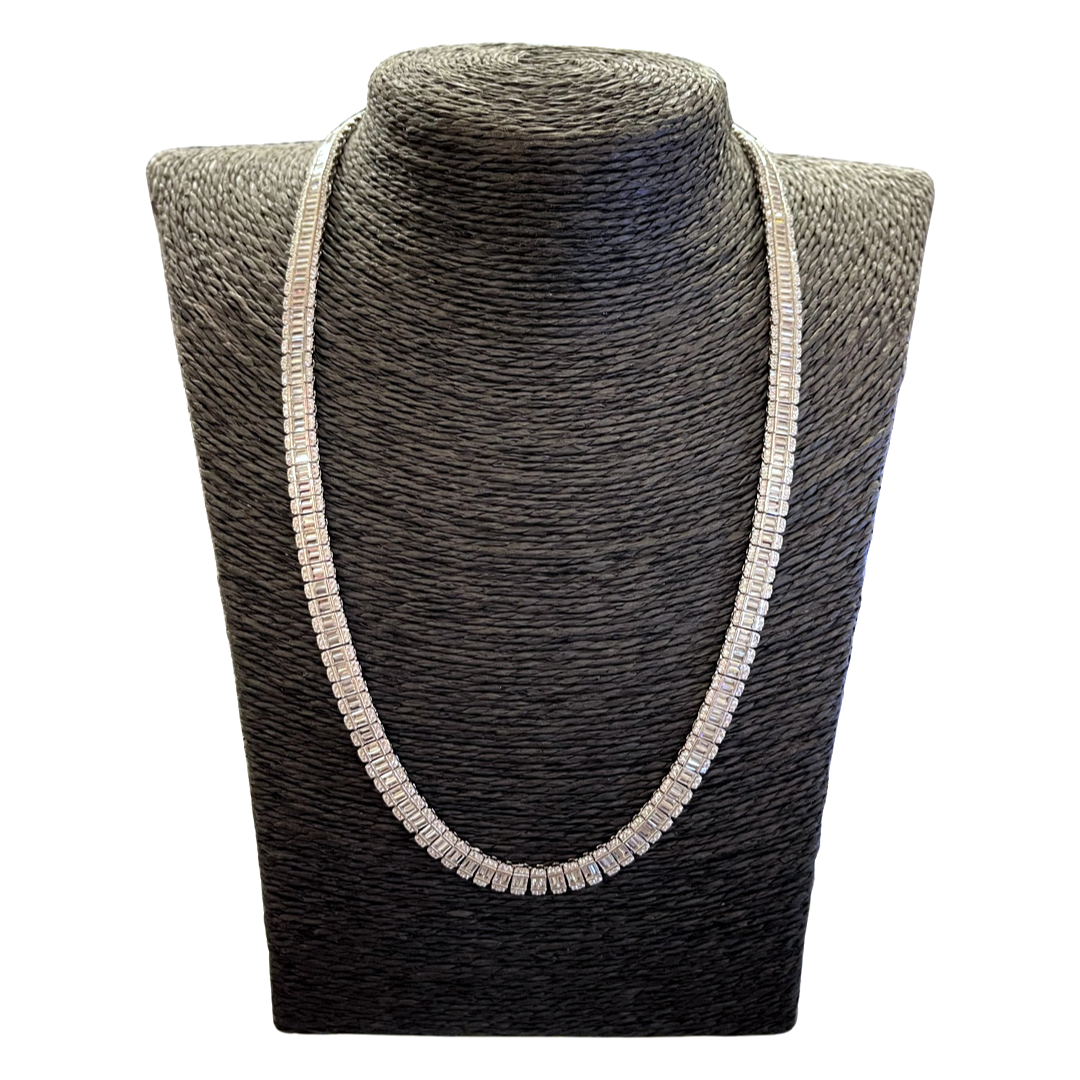 Tennis Baguette Chain 20”Inches