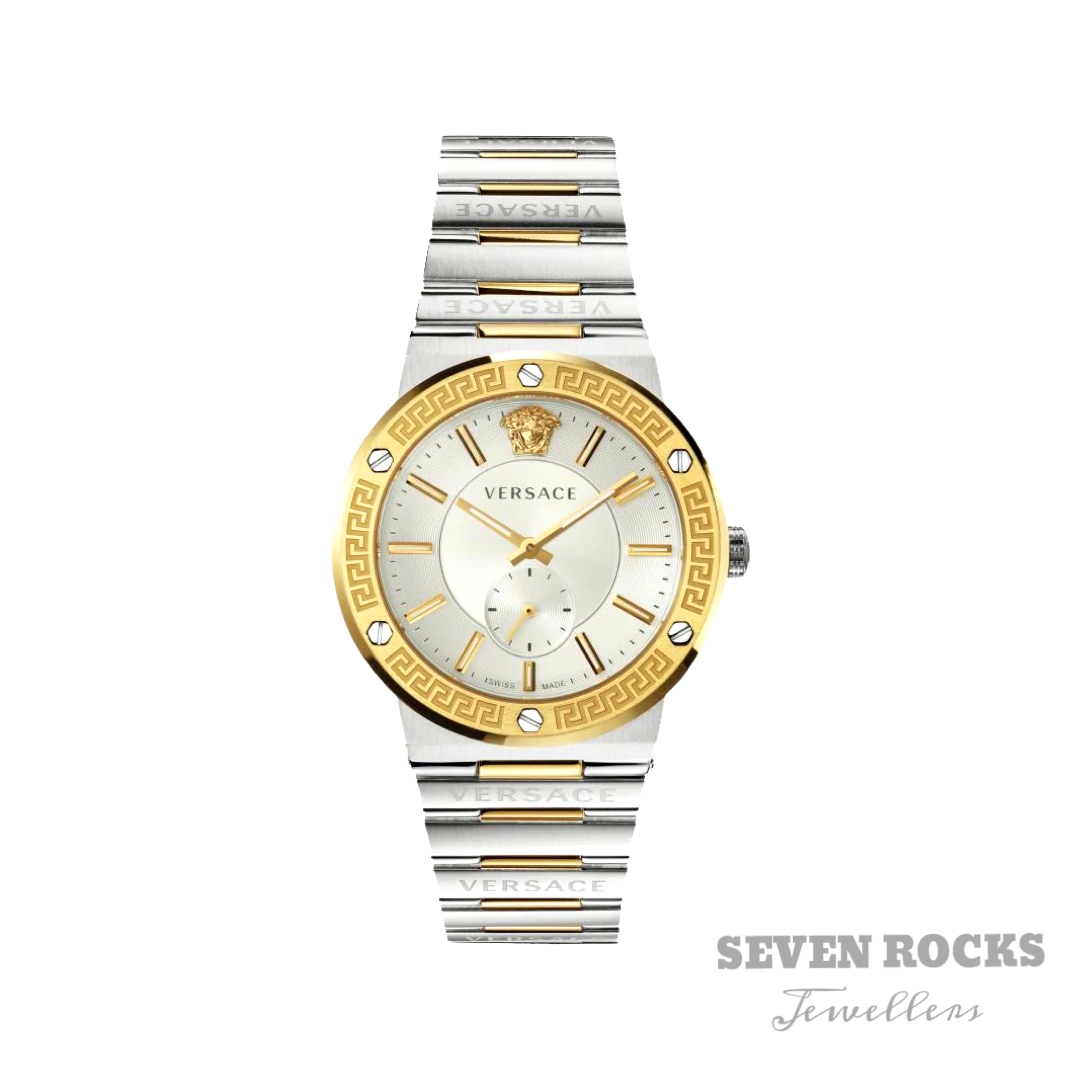 Versace Greca Logo Small Seconds Two-Tone