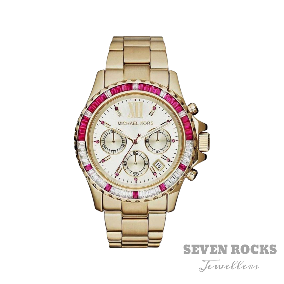 Michael kors watches red hot sale